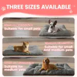 Ultra-Soft Plush Dog Crate Pad for Resting & Lounging with Raised Edges – gallery image 8