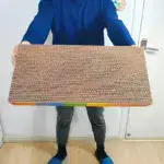 Corrugated Cardboard Cat Scratching Board for Scratching & Resting with Frame Design – main image