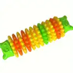 Natural Rubber Dog Toy for Chewing & Interactive Play with Textured Surface – main image