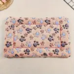 Thickened Double-Layer Pet Mattress for Resting & Lounging with Dog Paw Pattern – gallery image 9