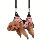 Pet Grooming Hammock Sling for Nail Trimming & Handling, Polyester Comfort Grip Design – main image