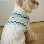 Pet Sweater for Dogs and Cats with High Neck, Pullover Style – gallery image 8