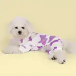 Dog Pajamas for Year-Round Wear with Soft Textured Fabric and Cow Spot Pattern – gallery image 11