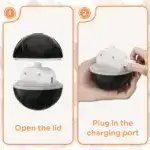 Smart Bouncing Ball for Interactive Pet Play and Motion-Activated Rolling Design – gallery image 8