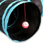 Collapsible Pet Tunnel for Cat Play & Activity with 5-Way Design – gallery image 3