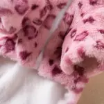 Fleece-Lined Pet Coat for Warm Outdoor Wear, Leopard Print – gallery image 10