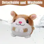 Rechargeable Interactive Pet Toy Ball for Bouncing & Squeaking, Washable Design – gallery image 12