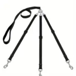 Adjustable No-Pull Dog Leash for Walking & Vehicle Restraint with Multi-Connection Design – main image