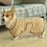 Quick-Dry Dog Bathrobe Towel for Drying After Baths & Grooming, Soft Fabric – gallery image 8