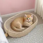 Jute Cat Scratching Board for Scratching & Resting with Raised Edge Design – gallery image 6