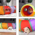 S-Shaped Collapsible Cat Tunnel for Play & Exploration with Connectable Foldable Design – gallery image 10