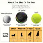 Interactive Rolling Dog Ball Toy for Random Movement & Light Effects – gallery image 4