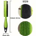 Silicone Pet Hair Remover Brush for Grooming Dogs and Cats with Easy-Clean Design – gallery image 4