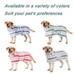Dog Bath Robe for Drying After Baths and Grooming, Adjustable Snap Closure, Machine Washable – gallery image 8