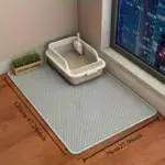 Extra Large Double-Layer Cat Litter Mat for Litter Tracking Control, EVA Material & Non-Slip Surface – gallery image 5