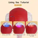 Automatic Moving Cat Ball Toy for Interactive Play, Motion Activation & Obstacle Avoidance – gallery image 15