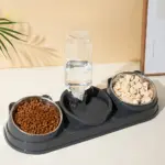 Stainless Steel Pet Bowl for Feeding with Slanted Design – gallery image 10