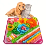 Pet Sniffing Pad for Slow Feeding & Puzzle Play with Two-Tone Color Design – gallery image 2