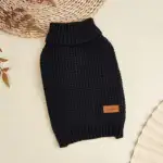 High-Neck Pet Cuffs for Neck Coverage & Warmth, Textured Fabric – gallery image 7