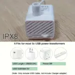 Transparent Pet Water Dispenser for Filtered Water Circulation & Quiet Dispensing – gallery image 8