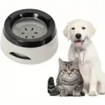 No-Spill Pet Water Bowl for Controlled Drinking & Splash Reduction with Floating Disk – gallery image 3
