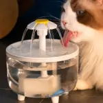 Transparent Pet Water Dispenser for Filtered Water Circulation & Quiet Dispensing – gallery image 2