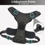 Dog Harness for Training and Walking with Reflective Trim and Top Control Handle – gallery image 7