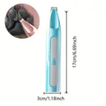 Rechargeable Pet Grooming Kit for Trimming & Filing with Low-Noise Cordless Design – gallery image 6