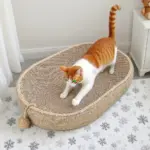 Cat Scratching Post with Toy Ball for Scratching & Resting, Durable Jute Surface – gallery image 3
