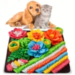 Pet Sniffing Pad for Slow Feeding & Puzzle Play with Two-Tone Color Design – gallery image 10