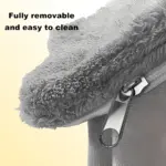 Enclosed Pet House Bed for Cats and Dogs for Resting & Sleeping, Detachable Washable Polyester – gallery image 8