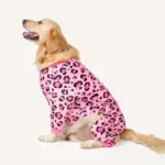 Leopard Print Dog Pajamas for Indoor Wear & Resting – main image