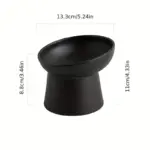 Elevated Inclined Ceramic Cat Bowl for Feeding and Drinking – gallery image 7