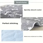 Washable Dog Pee Pad for Potty Training & Indoor Accidents with Leak-Resistant Backing – gallery image 12