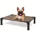 Cooling Elevated Dog Bed for Pet Resting with Breathable Mesh Surface and Metal Frame – gallery image 6