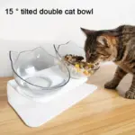 U-Shaped Non-Slip Double Pet Bowl for Feeding & Water – gallery image 7