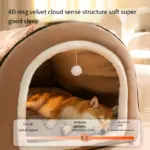 Dog Bed for Large Dogs with Removable Washable Cover and Non-Slip Bottom – gallery image 7