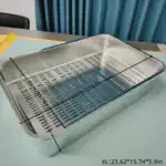 Stainless Steel Cat Litter Box for Containing Litter with Double-Layer Design – gallery image 6