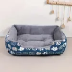 Pet Mattress Cushion for Resting & Lounging with Easy-Clean Surface and Paw Print Design – gallery image 9