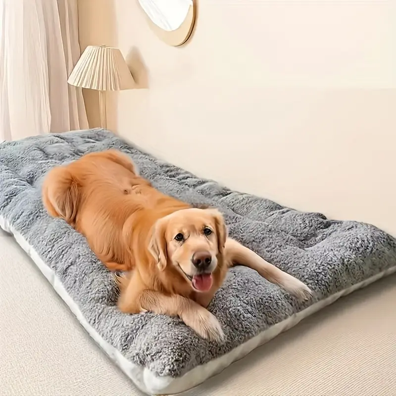 92bcf672-7766-40af-bf48-ae22dd0f9093 Dog Bed Mat for Indoor Resting & Sleeping, Soft Cushion Design – main image