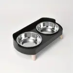 2-In-1 Cat Feeder and Water Dispenser for Pet Feeding with Dual Bowl Design – gallery image 14