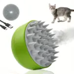 Electric Pet Steam Brush for Grooming & Loose Hair Removal One-Button Spray, Self-Cleaning Design – main image