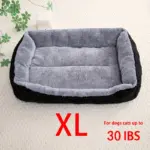 Pet Sleeping Nest Sofa Bed for Cats and Dogs for Resting & Lounging, Thick Rectangular Mattress – gallery image 24
