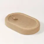 Oval Cat Scratching Board for Scratching & Claw Care with Sisal Surface – gallery image 10