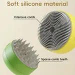 Electric Pet Steam Brush for Grooming & Loose Hair Removal One-Button Spray, Self-Cleaning Design – gallery image 6