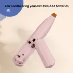 Cordless Mini Pet Grooming Clippers for Trimming Hair Around Face, Paws, Ears and Rear – gallery image 7