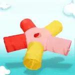 Collapsible Pet Tunnel for Cat Play & Activity with 5-Way Design – gallery image 2