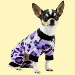Leopard Print Dog Pajamas for Indoor Wear & Resting – gallery image 7
