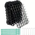 12pcs Cat Deterrent Mats for Surface Deterrence with Spiked Texture and Polypropylene Construction – main image
