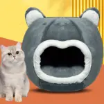 Enclosed Cat Bed for Warm Resting with Insulated Design and Fleece Lining – gallery image 8